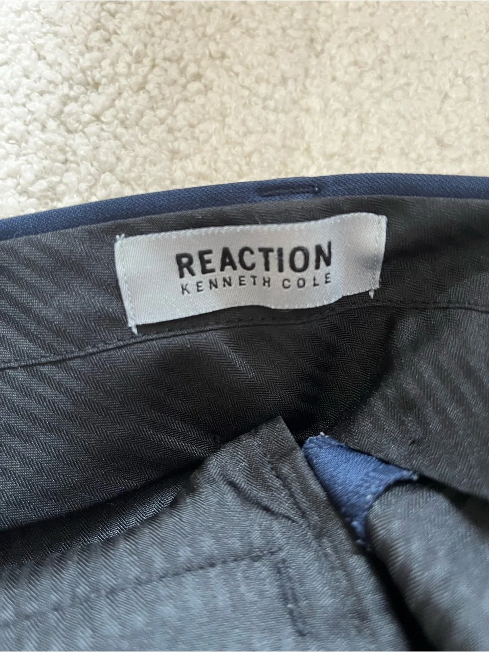 Kenneth Cole Reaction tailored navy